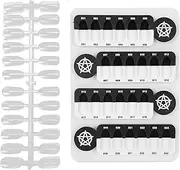 Nail Color Display Board Magnetic Showing Shelf for Nail Salons Small Size Transparent Color