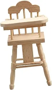 TOYANDONA Chair Model Decorative Mini Furniture for Baby's Playroom 1:12 Scale Decorati