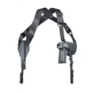 Uncle Mikes Cross-Harness Horizontal Shoulder Holster Size 0 Ambidextrous 87000