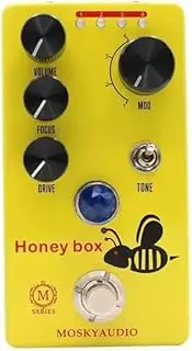 Mosky Honey Box - 4 mode Overdrive Pedal based on Sweet Honey, True Bypass