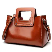 Pu Leather Women Waterproof Messenger Bags Casual Handbag With Shoulder Strap