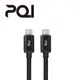 PQI qCable C100cm C to C編織線-恆星黑