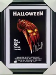 Nick Castle 'Halloween' Signed 11"x17" Photograph (James Spence JSA WA002665)