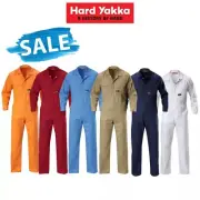 SALE! Hard Yakka Coverall Cotton Drill Lightweight Overall Phone Pocket Y00030