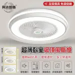 【XINGMU 興沐】智慧圓形LED風扇燈遙控電扇燈變頻循環(智慧遙控APP調光調色調風速)