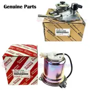Genuine LandCruiser 79 Series 1VD 4.5 Diesel Fuel Filter Case w Primer Pump Cap (for: Toyota)