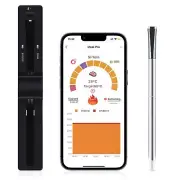 Wireless Smart Meat Thermometer Remote Range Digital Food Thermometer Bluetooth