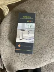 Soap dispenser stainless steel touchless visible Window 12 Oz