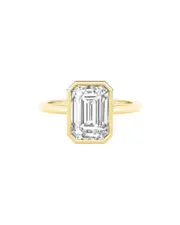 Lab Grown Diamonds 14K Rose Gold 4.01 ct. tw. Lab-Grown Diamond Ring