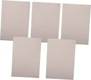 HAWILLOSCH 5pcs Gray Cardboard Sheets DIY Paperboard Blank A3 Cardboard Kindergarten Craft Handicraft Material