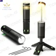 Telescopic Camping Light Rechargeable Fishing Lantern Dimming Night Atmosphere L