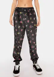 [AFRM] Noir Floral Pavlova Joggers