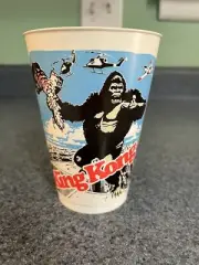 Vintage 1976 King Kong Movie 7-11 Collectors Cup Plastic NOS New