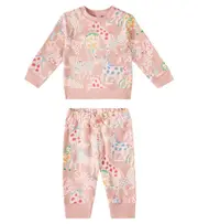 [Stella McCartney Kids] Stella McCartney Kids Baby printed cotton tracksuit M 6 multicoloured