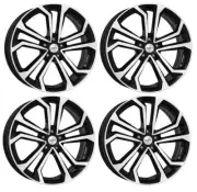 4 Dezent TA dark wheels 7.5Jx17 5x114,3 for Suzuki Grand Vitara Kizashi Swift Sp