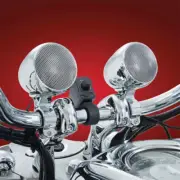 Show Chrome Chrome Handlebar Mount Sound System w/Bluetooth 13-252BT 41-8741