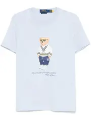 [Polo Ralph Lauren] Polo Ralph Lauren-T-Shirt Polo Bear Custom Slim-Fit-Uomo S