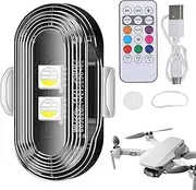 LED Strobe Lights for Car | Auto Wireless LED Strobe Lights with Remote Control | Easy Installation Car Warning Lamp for Truck Bike Motorcycle