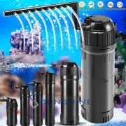 Aquarium UV Sterilizer Filter Light Oxygen Waves Clarifier Pump Germicidal Lamp