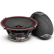 DS18 EXL-SQ5.25 5.25" 2-Way Coaxial Speakers with Fiber Glass Cone