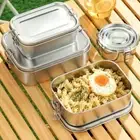 Separated Food Container Removable Partitions Food Storage Box Picnic