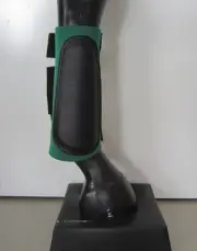 Horse Splint or Brush Boots Dark green & Black AUSTRALIAN MADE Choose your size