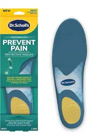 Dr. Scholl's Prevent Pain Protective Insoles, Protect Against Foot, Knee, Lower