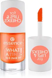 [Essence cosmetics] essence WHAT A TINT! blush Liquid and lip gloss color 03 Peachy Vibes 4.9 ml