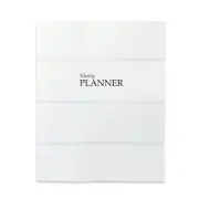 Undated Kahootie Co. 8" x 10" Planner It's That Kinda Day Teal Mini Dots
