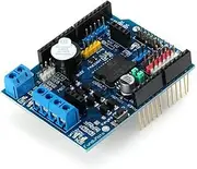 FainWan L298P DC Motor Drive Module L298P DC Motor Drive Shield H-Bridge Drive Expansion Board High-Power DC Stepper Motor Controller Compatible with Ar-duino