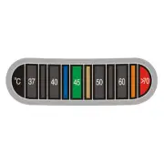 Digital Aquarium Fish Tank Thermometer Sticker Dual Scale Many uses, Brewing etc