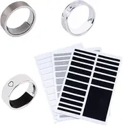 [Evenwils] URlighting Invisible Ring Size Adjuster 3 Sheets for Loose Rings - Loose Ring Size Adjuster, Jewelry Guard, Tightener,Spacer, Sizer, Fitter for Fixing Wide Rings, Multi-Size Ring Resizer, 54 Pcs+3 DIY Zone