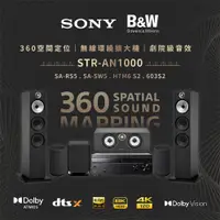 在飛比找PChome24h購物優惠-【SONY 索尼】8K 7.2聲道 環繞擴大機STR-AN1