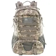 Tactical Backpack for Men Hiking Day Pack Molle Military Rucksack Waterproof