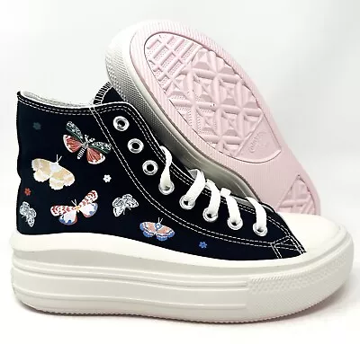 Converse Chuck Taylor All Star Move Platform High Butterfly Wings W Size 8.5