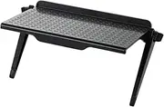 NUOBESTY Monitor Storage Rack Computer Screen Shelf for Desk Organization Sturdy Bracket Stand for Tv Monitor Easy Installation Multi Functional Storage