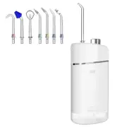 Catzon Oral Irrigator Portable Power Dental Flossers Rechargeable Water Flosser with Telescopic Tank IPX7 Waterproof Teeth Cleaner