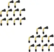 Sets Valves Extension Stem Tire Valves Extenders for Motorcycles Rust Easy Installation Pcs