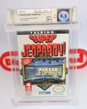 NES Nintendo Game TALKING SUPER JEOPARDY! - New & Sealed! WATA 8.5 with B+ SEAL