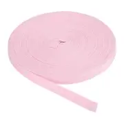 Cotton Twill Tape 3/8 Inch 25 Yards Cotton Ribbon Bias Binding Light Pastel Pink