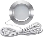 Recessed 12LED RV Boat Recessed Ceiling Light 12V Led Lights Round Shape Ultra-Thin Interior Lighting Small Downlight with Cable
