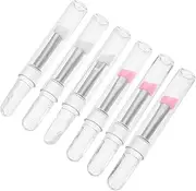 Generic 6pcs Perm Mascara Brush Eye Makeup Applicator Lip Liner Eyeshadow Brushes Face Care Applicator Makeup Palette Highlighter Makeup Lip Gloss Tint Eyeshadow Palette Eyeliner Plastic