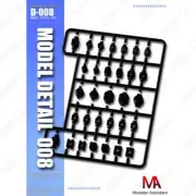 M.A D-008 1/100 PC-208 DIAM 2.8 4.8 6mm Contaction Plastic Part Set for MG Model