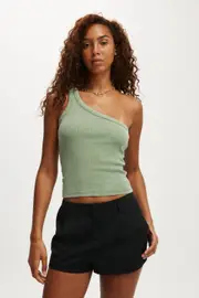 [Cotton On Women] Cotton On Women - Izzy Suiting Mini Short - Black 8 BLACK