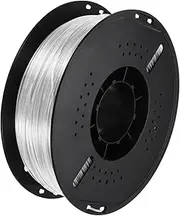 uxcell PETG 3D Printer Filament, 1.75mm 1KG High Precision Moistureproof Superior Toughness Glossy Filament Metal Silver for Printers 1 Pcs