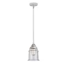 Innovations Canton 1 Light 6" Mini Pendant, PC/Seeded - 288-1S-PC-G184