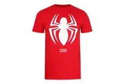 Spider-Man Mens Logo T-Shirt (Red) - UTTV1620