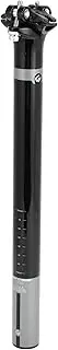 X AUTOHAUX Bike Seat Posts Durable Bike Saddle Post Seat Tube Gloss Black Gray 1 Pc 30.8x350mm Carbon Fiber