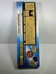 EZ EYES Large Print USB Keyboard PC MAC Larger Senior Letters As Seen on TV NEW