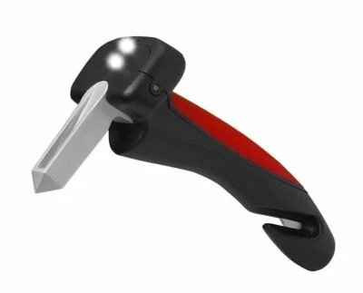 Car Handle Can Mobility Aid Auto Portable Flashlight Glass Breaker Belt Cutter